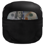 The Black Blue Hunnids Ski Mask