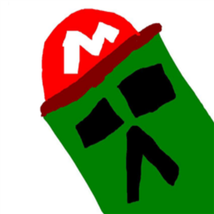 Creeper Mario Roblox decal