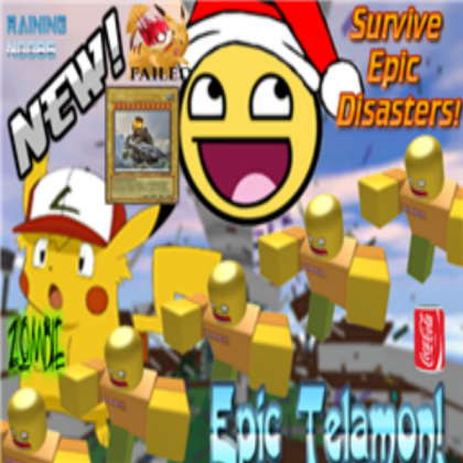 Survive The Disasters Game Picture Roblox decal
