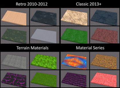 Classic Materials Pack - Pro preview 3