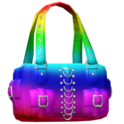 Rainbow Gothic Buckle Shoulder Bag 3.0