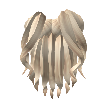 Long Hair With High Ponytail Blonde Roblox item