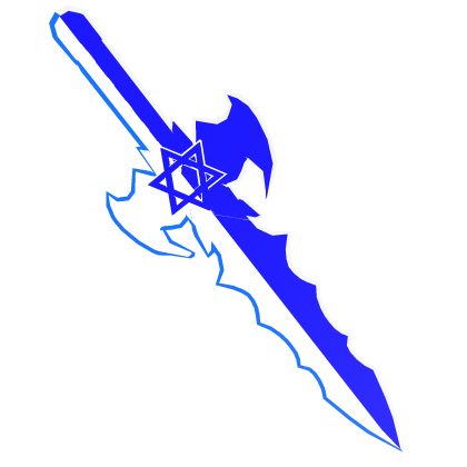 Israel Cartoony Sword Roblox item