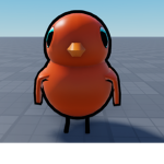 Front View Duck