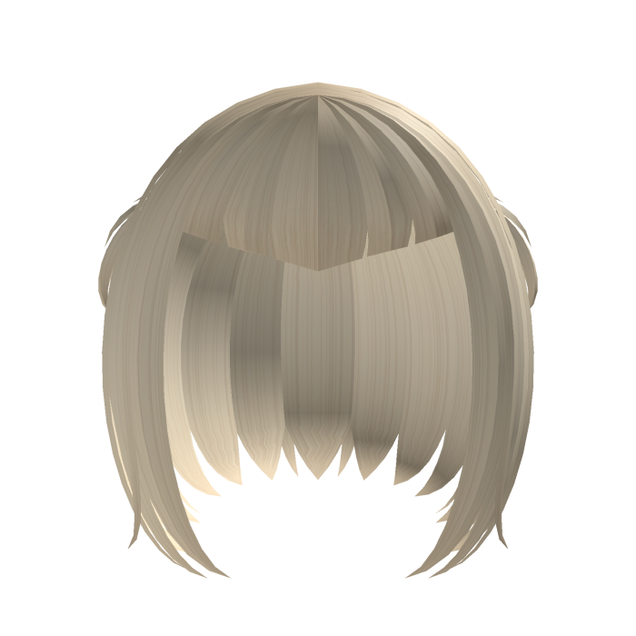 Blonde gothic vampire short bob with pigtails