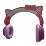 Pink Kitty Headphones