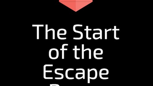The start of the ESCAPE room