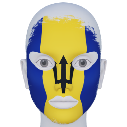 Barbados Facepaint