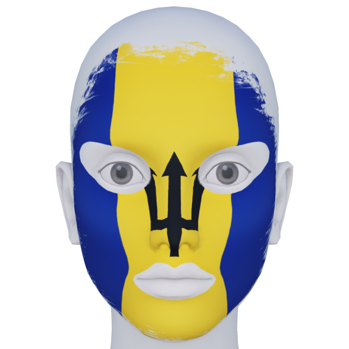 Barbados Facepaint