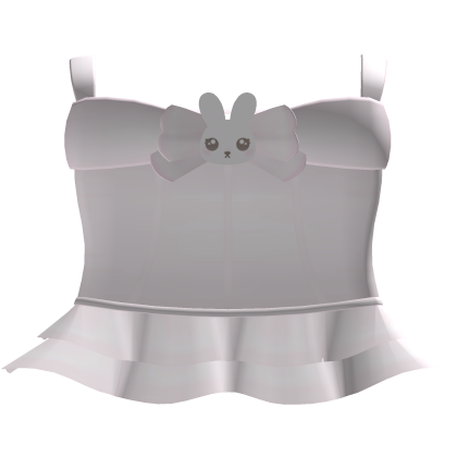 . ‿ ♡ cute ruffly bunny dress