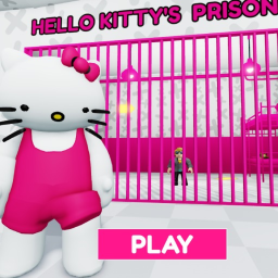 🎀HELLO KITTY'S PRISON RUN! (Obby)