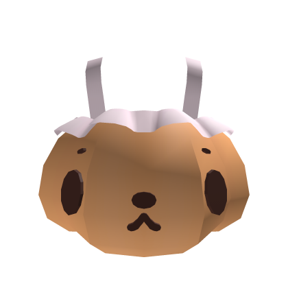 ♡ Kawaii Pumpkin Bunny Costume (Brown) ♡