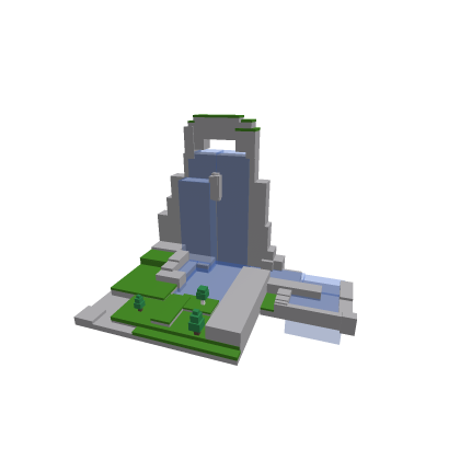 low quality waterfall