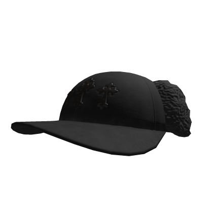 Chrome Fur Flap Cap Tilted