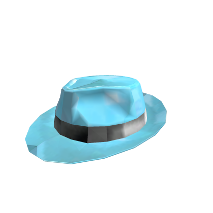 Sky Blue Sparkle Time Fedora thumbnail