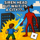 ゘ Siren Head stranded but wait... it's in a town ゘