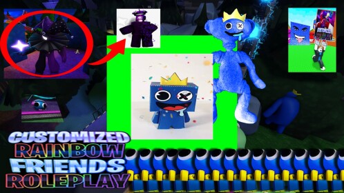 🌈 Customized Rainbow Friends Roleplay