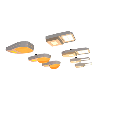 Street Light Fixture Pack