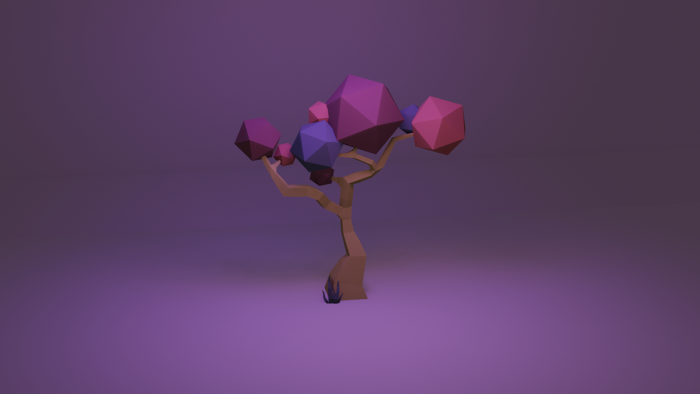 Lowpoly Tree preview 1
