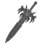 Steel Gray Warblade Sword