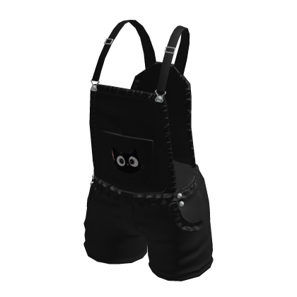 Cute Black Overalls thumbnail