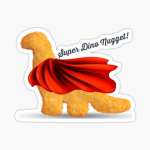 Dino nugget hang out