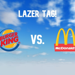 McDonalds VS Burger King Lazer Tag