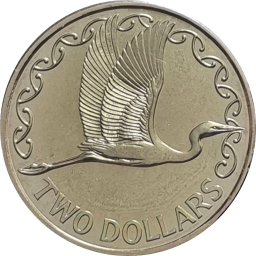 New Zealand 2 Dollar - Elizabeth II