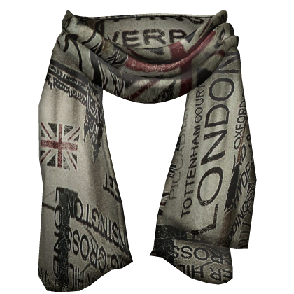 Thrifted London Scarf