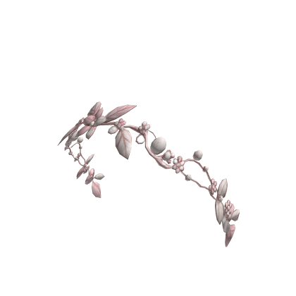 Blush Petal Vine Crown