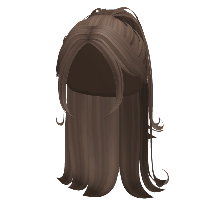 Long Baddie Layered Pony (Brown)