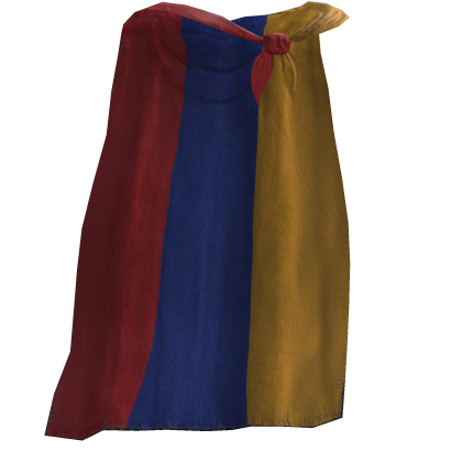 Armenia Flag Cape