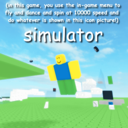 use da menu on da right to fly and dance simulator
