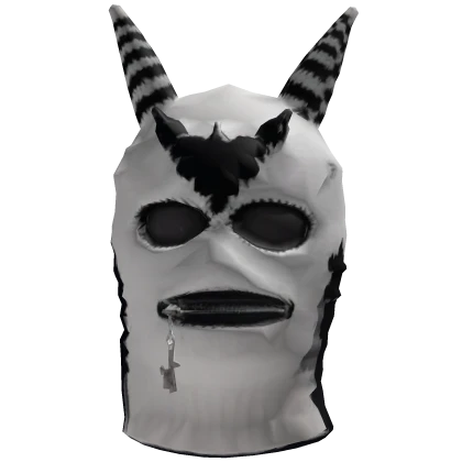 Balaclava White Devil Roblox item render