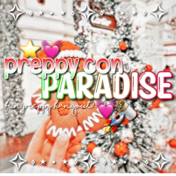 preppy con paradise !! 💗🍪🤶