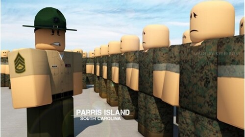 MCRD, Parris Island, South Carolina