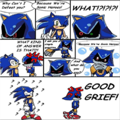 Funny Sonic Comic #2 Roblox decal
