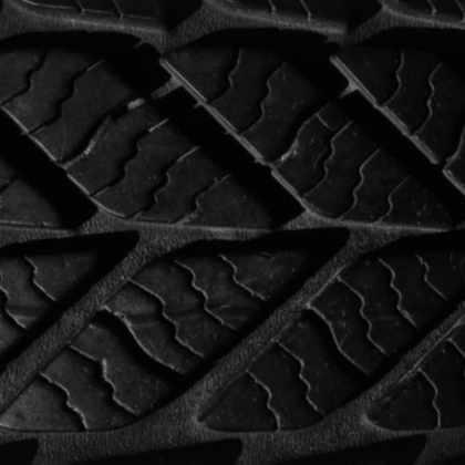 black tire tread