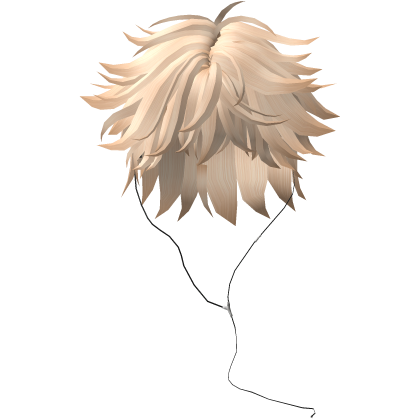 Y2K emo boy with headphones, blonde hair