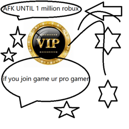 AFK UNTIL 1 Million roux