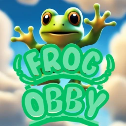 ( ! OBBY BUT YOUR A FROG !  )  NEW! icon