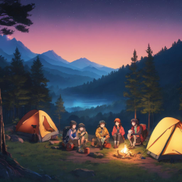 The Camping Day Trip! (Story)