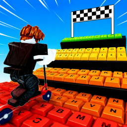🛴 Keyboard Obby But on a Scooter