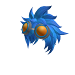 Goggles and Blue Hair