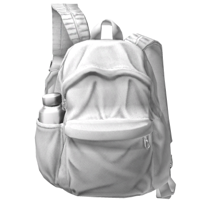 Washed White Single Strap Backpack v2 (1.0)