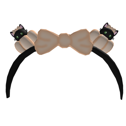 🎃♡ kitty pumpkin headband
