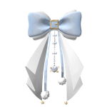 Blue bow