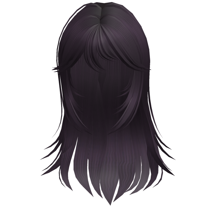 Wispy Horror Protagonist Hair Purple