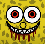 Sponged up
