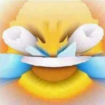 weeping emoji with open eyes Roblox decal